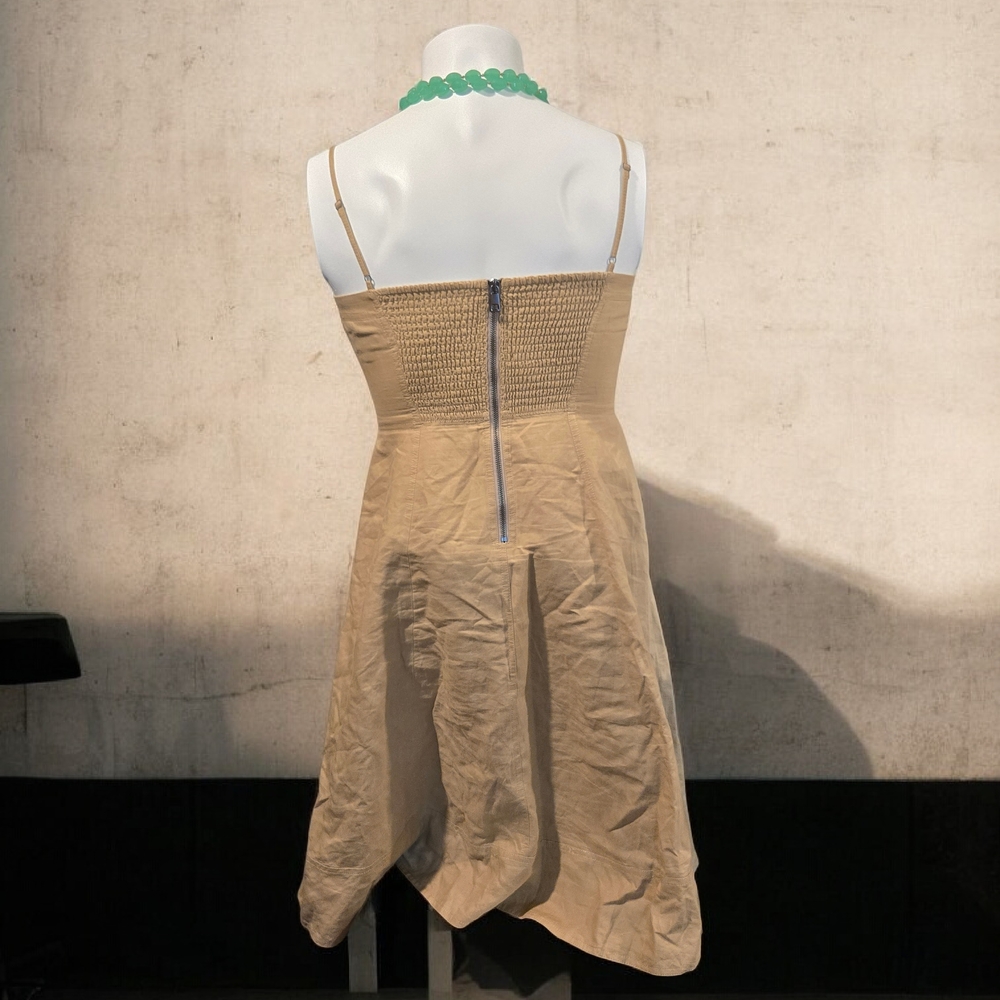 Banana Republic Tan Midi Dress - Picture 2 of 5